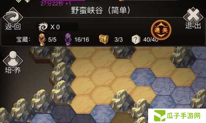 不朽之旅,野蛮峡谷遗迹的征服秘籍