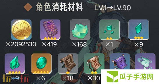 原神闲云突破材料是什么 闲云突破材料介绍一览