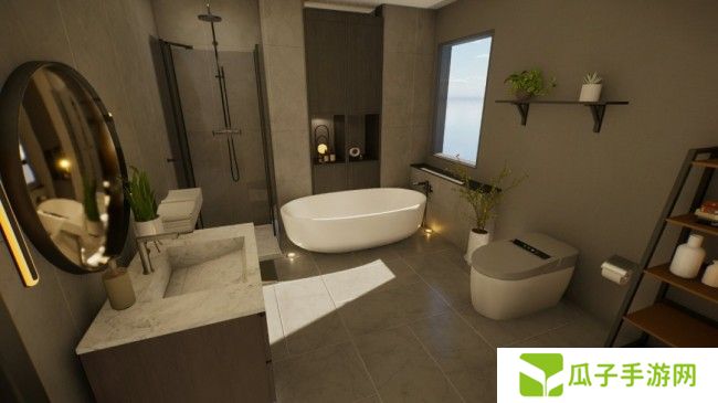 《inZOI》现代浴室房间分享