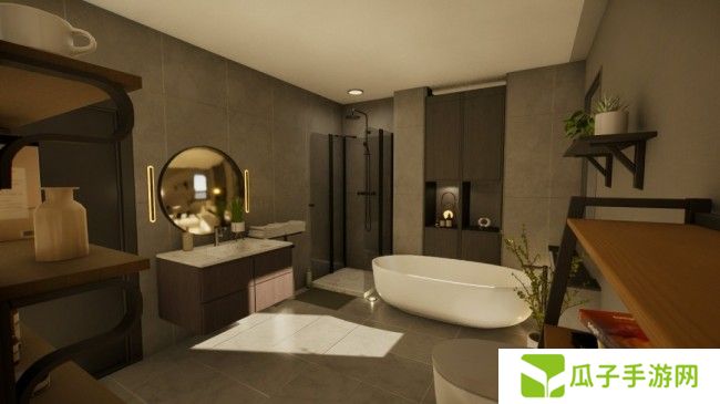 《inZOI》现代浴室房间分享