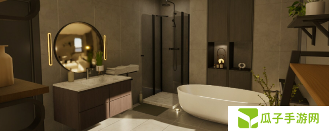 《inZOI》现代浴室房间分享