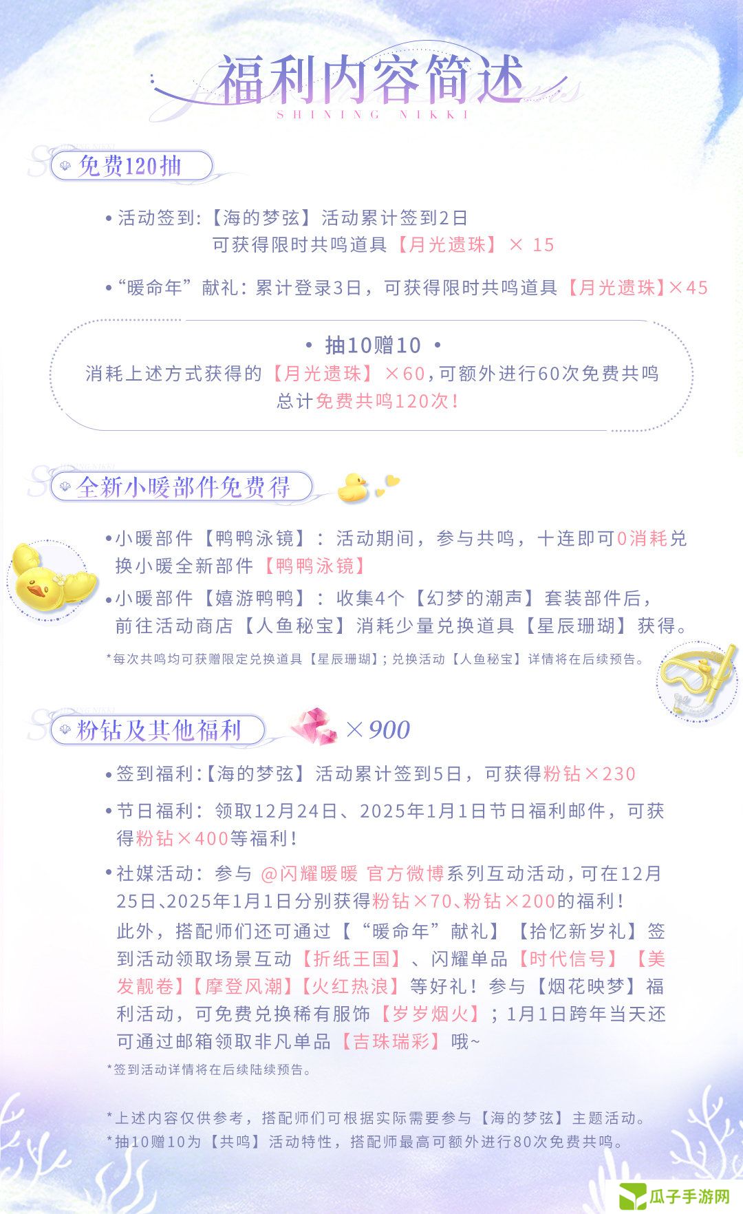闪耀暖暖海的梦弦活动怎么玩 海的梦弦活动福利介绍[多图]图片4