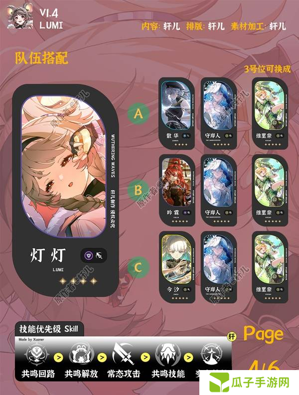 鸣潮灯灯全面培养攻略 灯灯武器声骸配队阵容推荐[多图]图片5