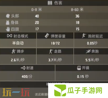 界外狂潮通用手枪好用吗 通用手枪属性一览