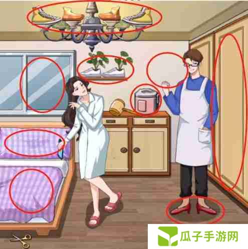 爆梗找茬王金屋藏鞋怎么过-金屋藏鞋攻略